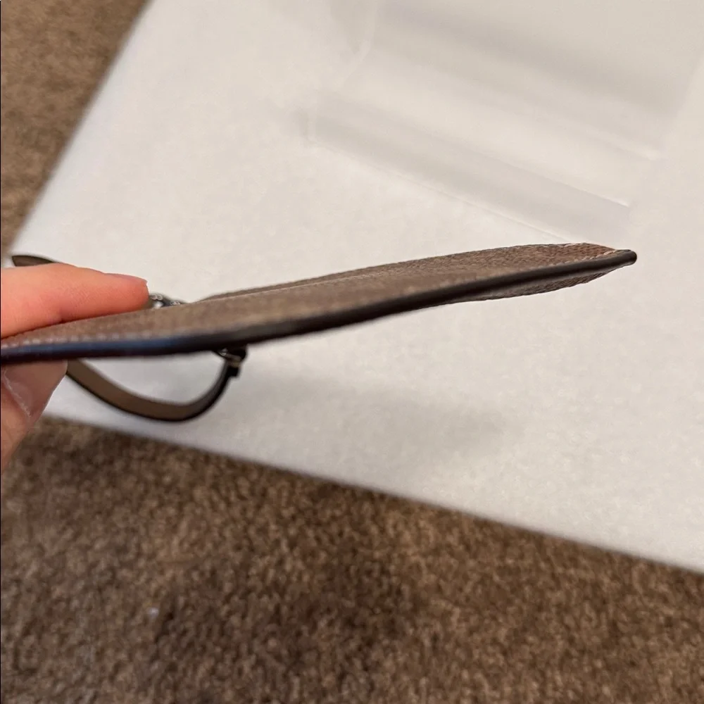 Coach signature logo wristlet wallet - Picture 3 of 5